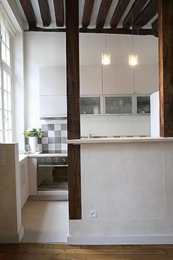 Charming Cosy Triplex In Trendy Marais Apartment Paris Exterior foto