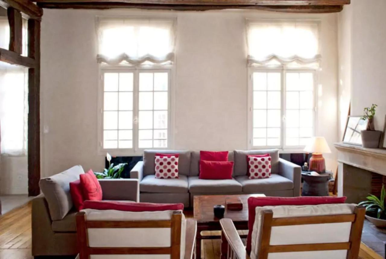 Charming Cosy Triplex In Trendy Marais Apartment Paris Exterior foto