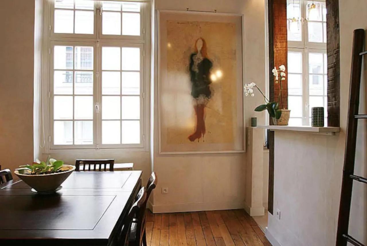 Charming Cosy Triplex In Trendy Marais Apartment Paris Exterior foto
